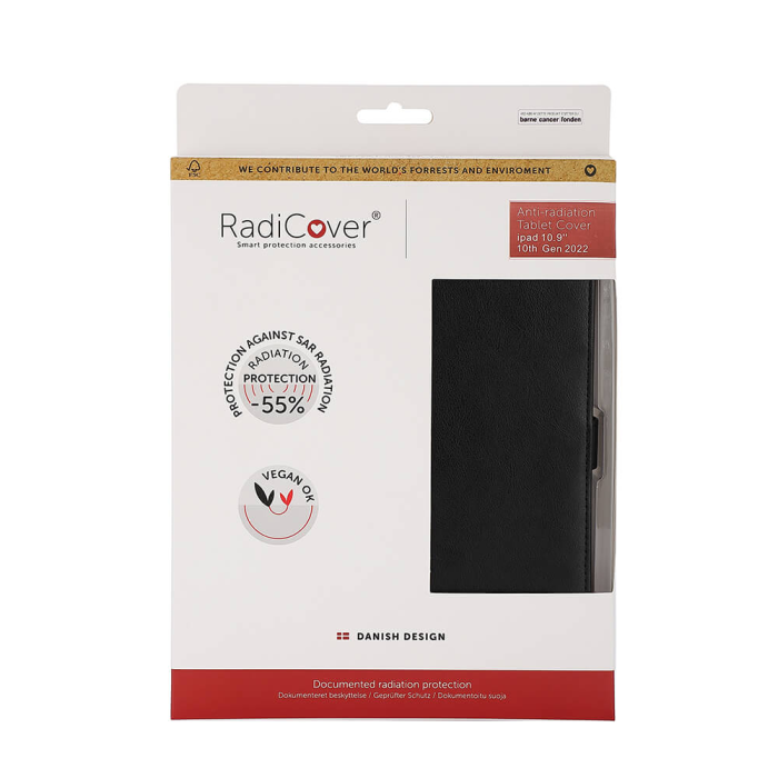 Radicover - RADICOVER iPad 10.9 (2022) Fodral - Svart