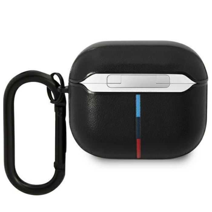 BMW - BMW Airpods 3 Skal Läder Curved Line - Svart