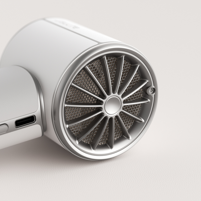Jisulife - Jisulife Mini Handfläkt 4250 mAh USB-C Fan Pro1 - Vit
