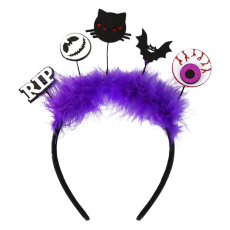 OEM - Halloween Hårband Pumpa Spindel Skelett - Katt Huvud+Ögonglob