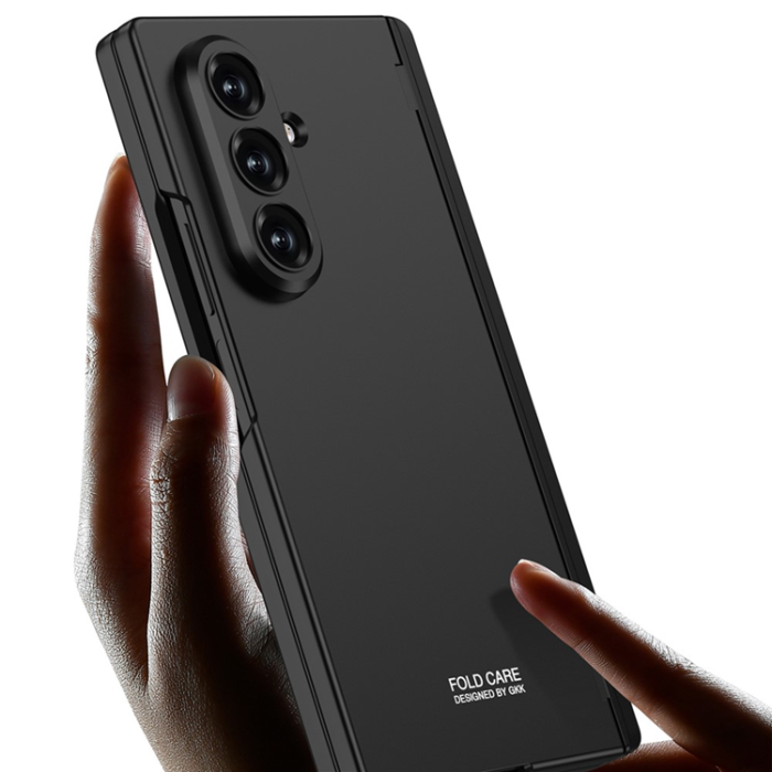 GKK - GKK Galaxy Z Fold 7 Mobilskal Hinge Kickstand - Svart