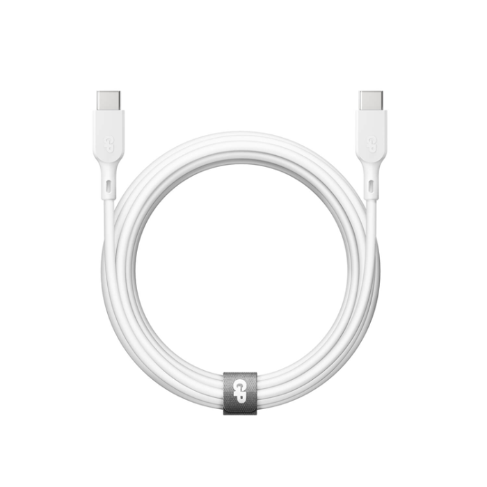 GP - GP Väggladdare 65W GaN Inkl Reseadapter - Vit
