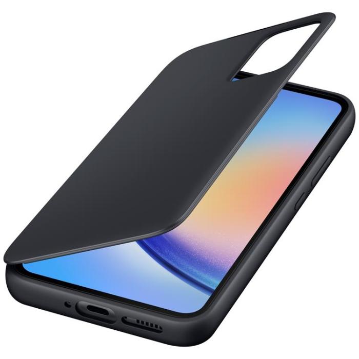Samsung - Samsung Galaxy A34 5G Plånboksfodral Smart View - Svart