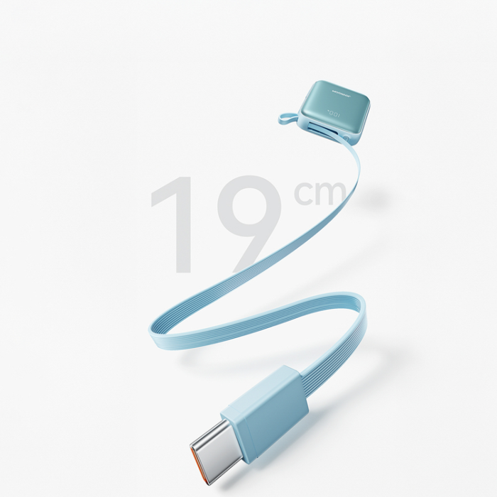 Joyroom - Joyroom Powerbank 10000mAh 22.5W med Två Inbyggda Kablar JR-PBF27