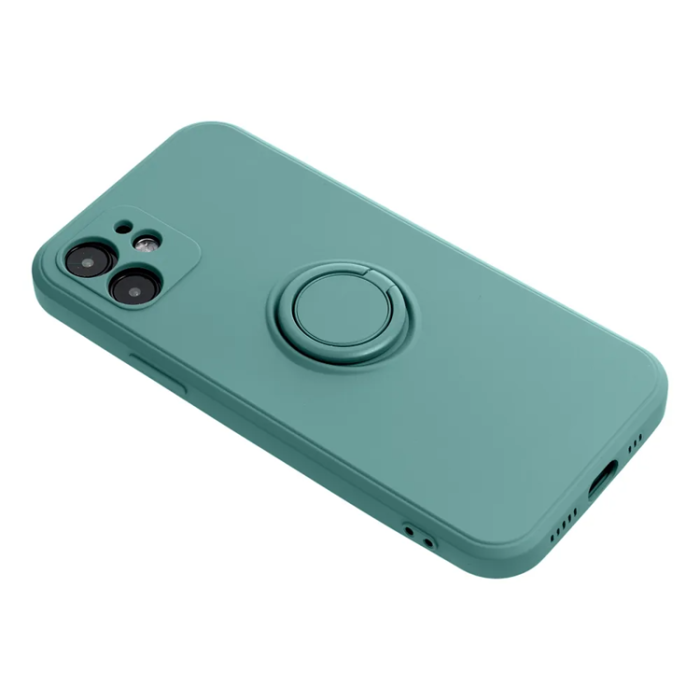 OEM - Xiaomi Redmi Note 14 5G Mobilskal Silikon Ring - Grön