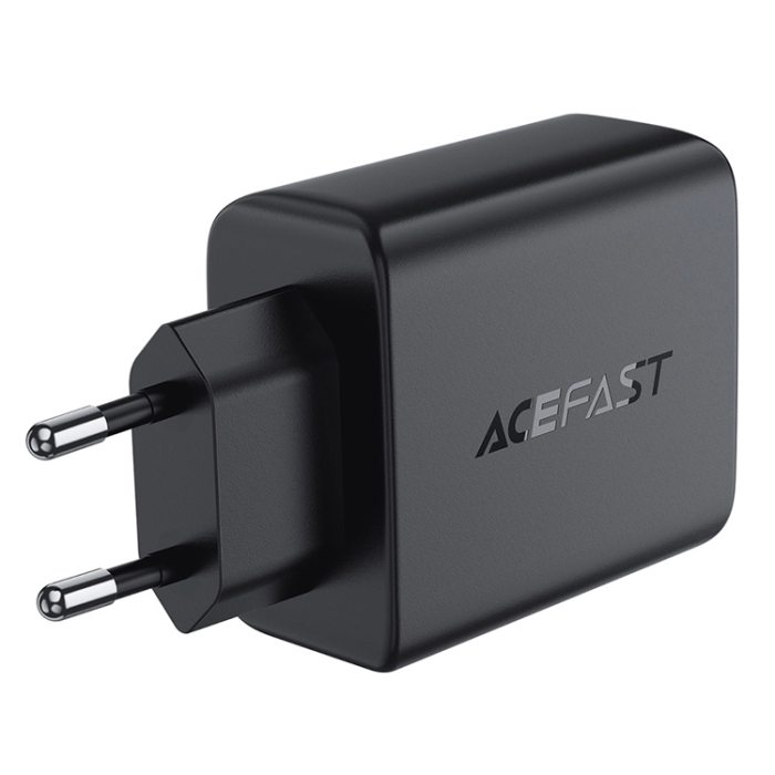 Acefast - Acefast A61 PD 45W GaN Väggladdare 2 x USB-A + 2 x USB-C - Svart