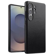Melkco - MELKCO Mobilskal till Galaxy S25 Ultra &Auml;kta l&auml;der PC Svart