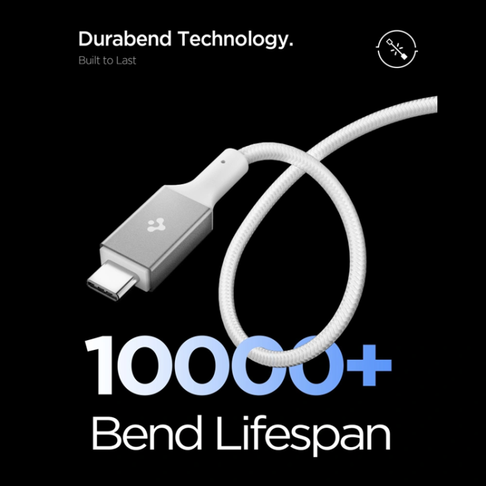 Spigen - Spigen USB-C till USB-C 100W Kabel 150cm EB10015CC