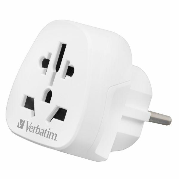 Verbatim Reseladdare EU/UK/US - Vit | 505295 | AlltMobil