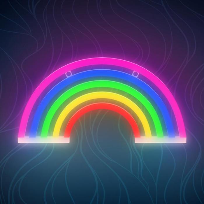 Forever Light - Forever Light LED Neon Light RAINBOW 5 Färger FLNE14X