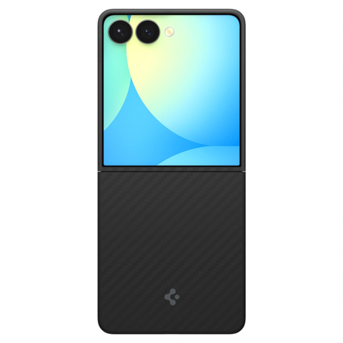 Spigen - Spigen Galaxy Z Flip 7 Mobilskal Airskin Aramid - Svart