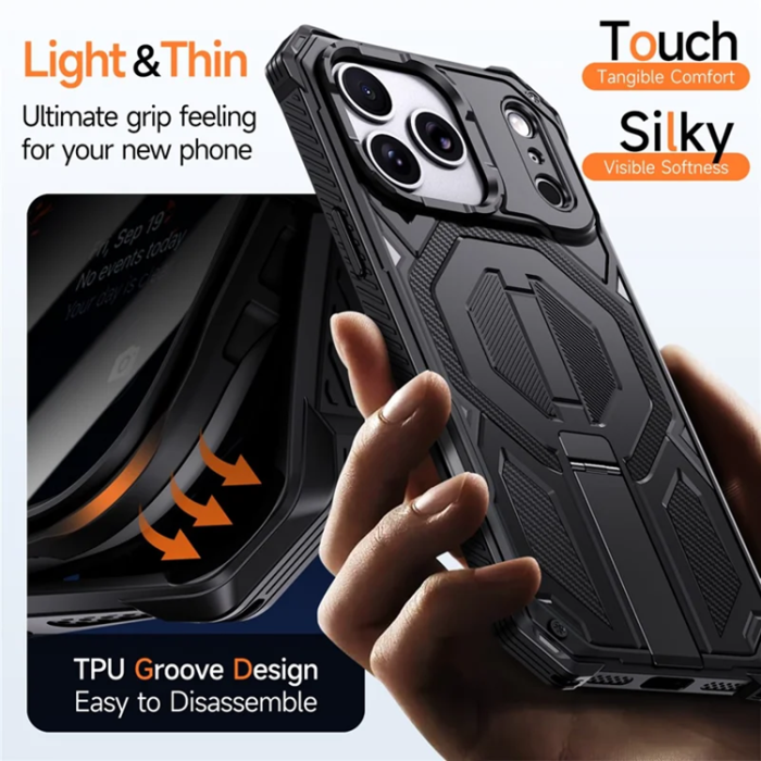 A-One Brand - iPhone 17 Pro Max Mobilskal Magsafe Shockproof