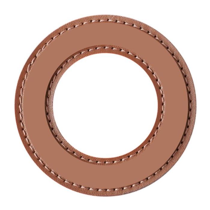 UTGATT5 - Nillkin SnapHold Self Adhesive Magsafe Magnetisk Sticker Hållare - Brun