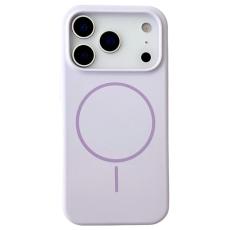 A-One Brand - iPhone 17 Pro Mobilskal MagSafe Silikon Anti Drop - Lila