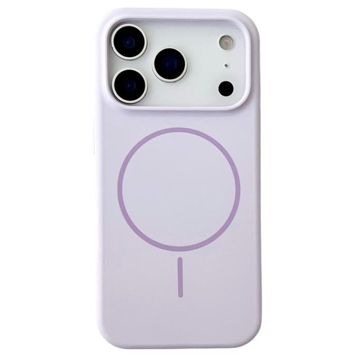 A-One Brand - iPhone 17 Pro Mobilskal MagSafe Silikon Anti Drop - Lila