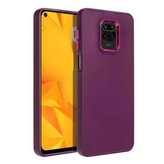 OEM - Xiaomi Redmi Note 9S/9 Pro Mobilskal Frame - Lila