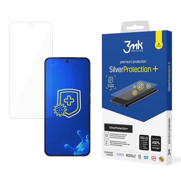 3MK - 3MK Xiaomi 14 Plastfilm skärmskydd Silver Protection+