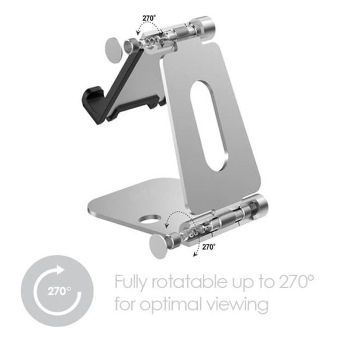 Desire2 - DESIRE2 Anywhere Stand Smartphone and Tablet Silver