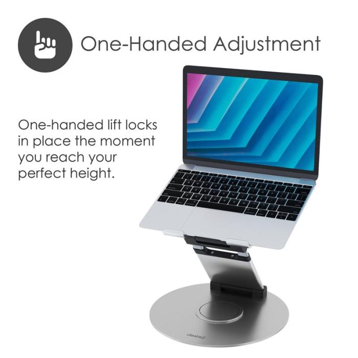 Desire2 - DESIRE2 Datorstöd Sit-Stand Supreme 360 Aluminium
