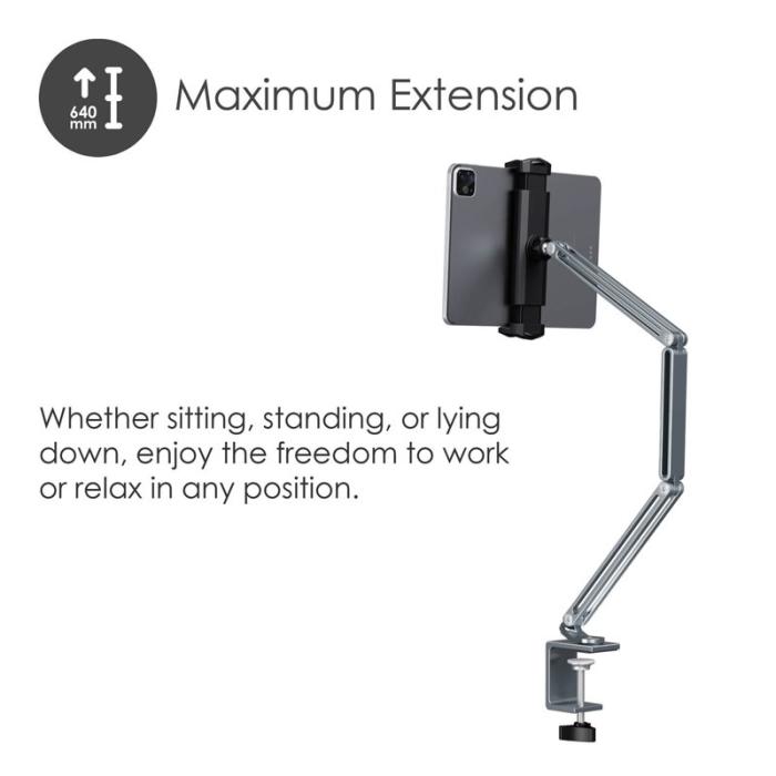 Desire2 - DESIRE2 Flex Arm Tablet-fäste för 12,9