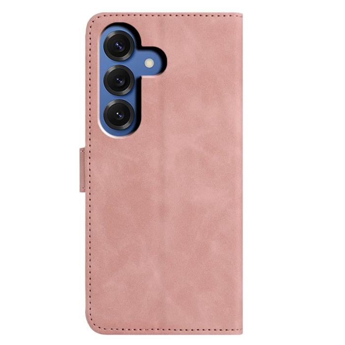 OEM - Plånboksfodral för Samsung Galaxy S26 Plus Konstläder Ställ - Roséguld
