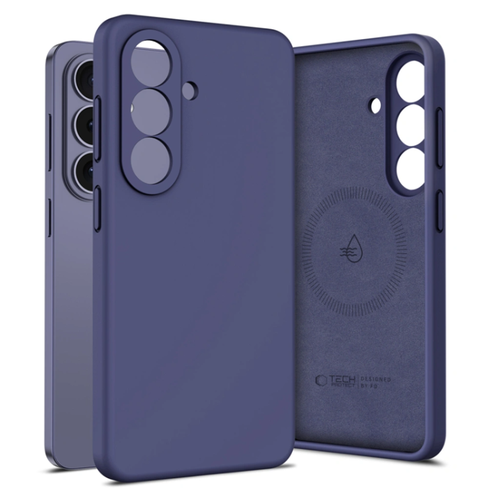 Tech-Protect - Tech-Protect Mobilskal För Galaxy S26 Magsafe Silikon - Cobalt Violet