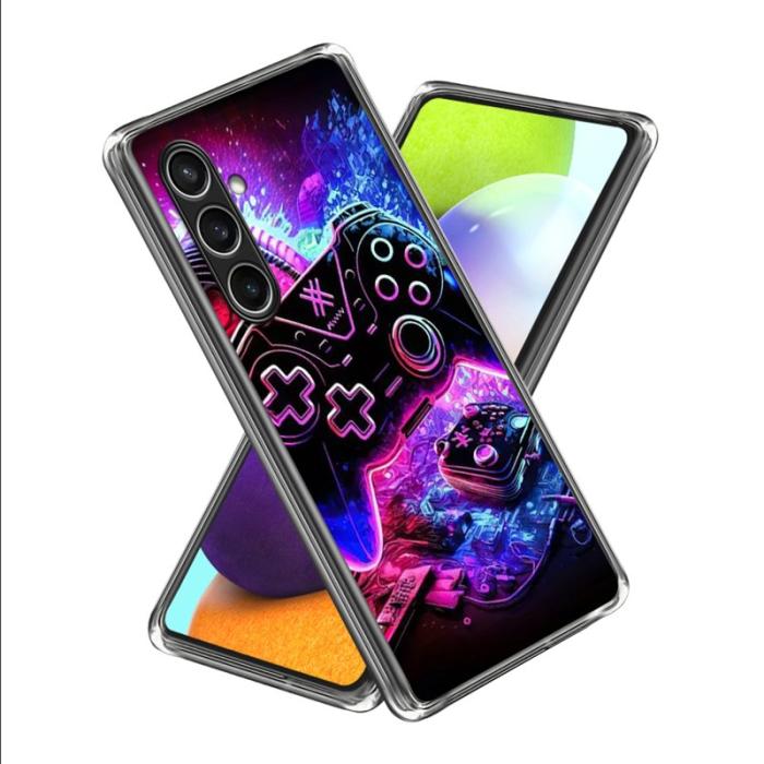 OEM - Mobilskal för Samsung Galaxy S26 Plus Shockproof TPU - Spelkontroll - Grå