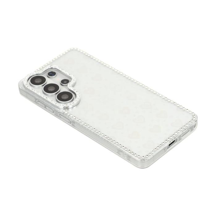 OEM - Mobilskal för Samsung Galaxy S26 Ultra Rhinestone Glitter TPU + PC - Transparent