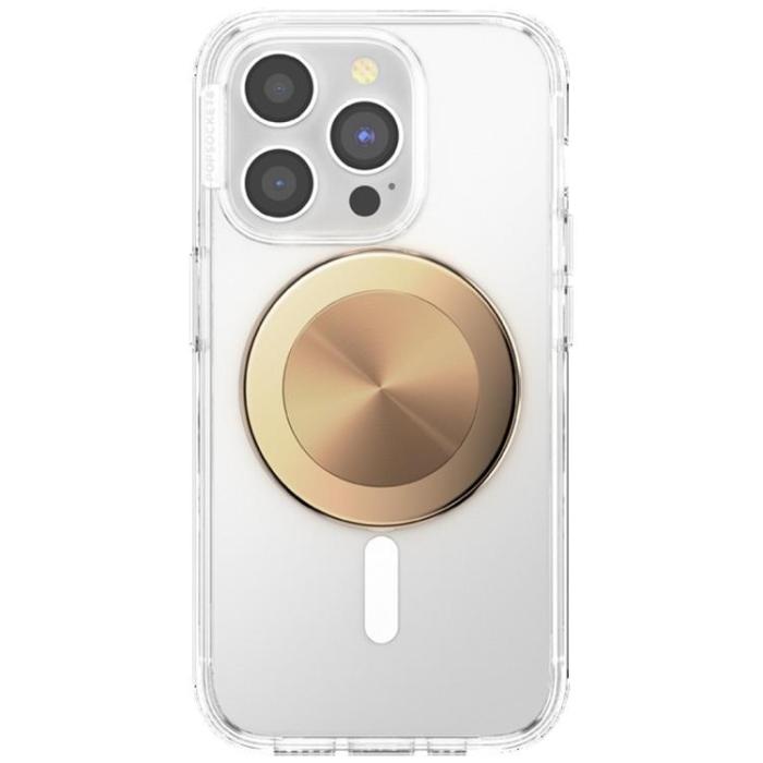 PopSockets - Popsockets MagSafe Grip Round Radial Guld Aluminium