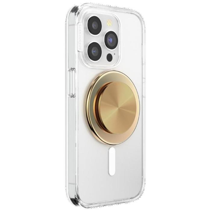 PopSockets - Popsockets MagSafe Grip Round Radial Guld Aluminium