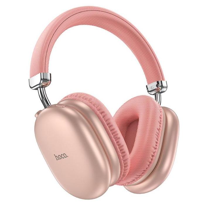 Hoco - Hoco Over-Ear Hörlurar Trådlösa Bluetooth W35 Max - Rosa