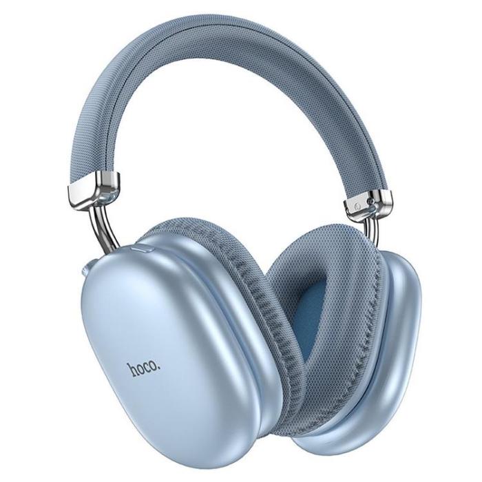 Hoco - Hoco Over-Ear Hörlurar Trådlösa Bluetooth W35 Max - Blå