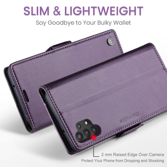 Caseme - CASEME Plånboksfodral Konstläder för Samsung Galaxy A32/M32 5G - Lila