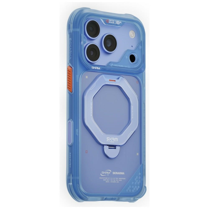 Skinarma - Skinarma Mobilskal För iPhone 18 Pro/17 Pro Magsafe Saturn - Blå