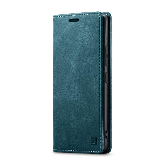 AUTSPACE - AUTSPACE Xiaomi 14 Wallet Fodral KonstLäder - Blå