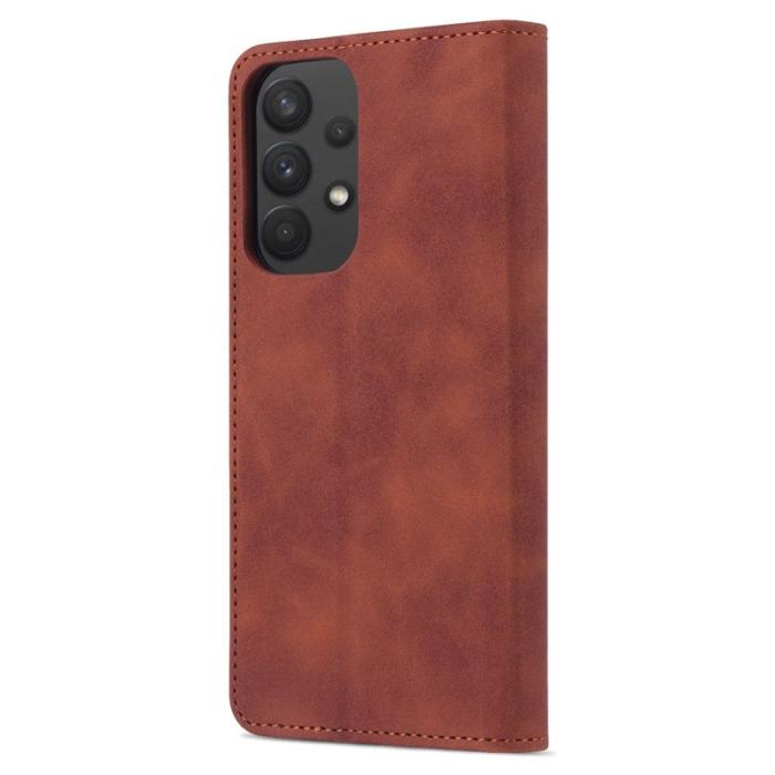AZNS - AZNS Samsung Galaxy A53 5G Plånboksfodral Konstläder - Brun