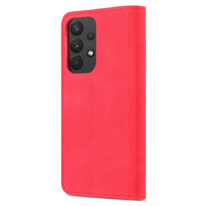 AZNS - AZNS Samsung Galaxy A53 5G Plånboksfodral Konstläder - Röd