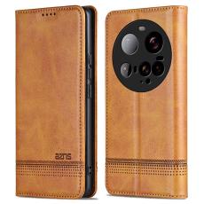 AZNS - AZNS Xiaomi 15 Ultra Pl&aring;nboksfodral Konstl&auml;der - Brun