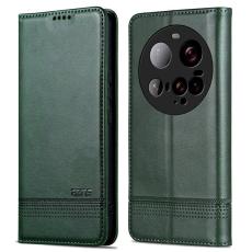 AZNS - AZNS Xiaomi 15 Ultra Pl&aring;nboksfodral Konstl&auml;der - Gr&ouml;n