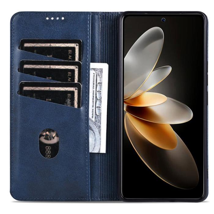 AZNS - AZNS Xiaomi 15 Ultra Plånboksfodral Konstläder - Blå