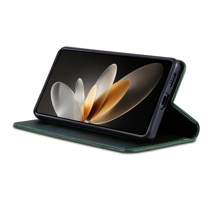 AZNS - AZNS Xiaomi 15 Ultra Plånboksfodral Konstläder - Grön