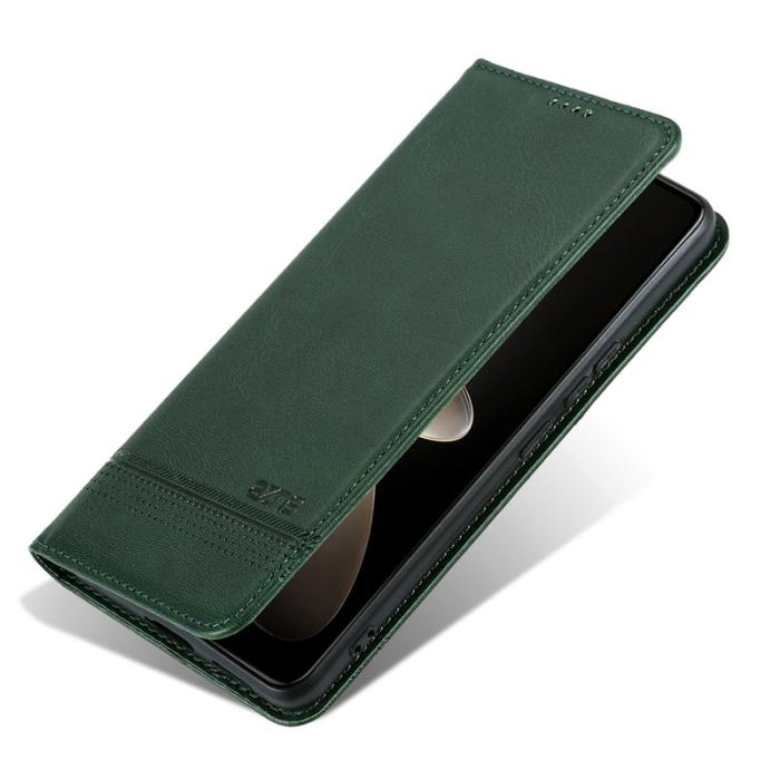 AZNS - AZNS Xiaomi 15 Ultra Plånboksfodral Konstläder - Grön