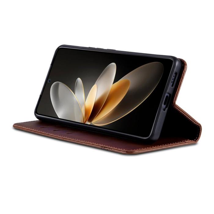 AZNS - AZNS Xiaomi 15 Ultra Plånboksfodral Konstläder - Brun