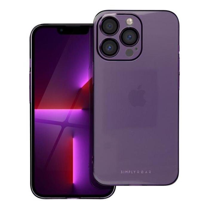 Roar - Roar iPhone 13 Pro Mobilskal Pure Simple Fit - Lila