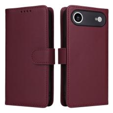 BETOPNICE - BETOPNICE iPhone Air Magnetic Pl&aring;nboksfodral Konstl&auml;der - R&ouml;d
