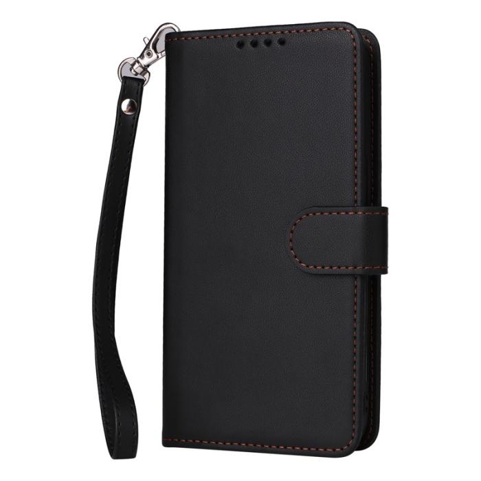BETOPNICE - BETOPNICE iPhone Air Magnetic Plånboksfodral Konstläder - Svart