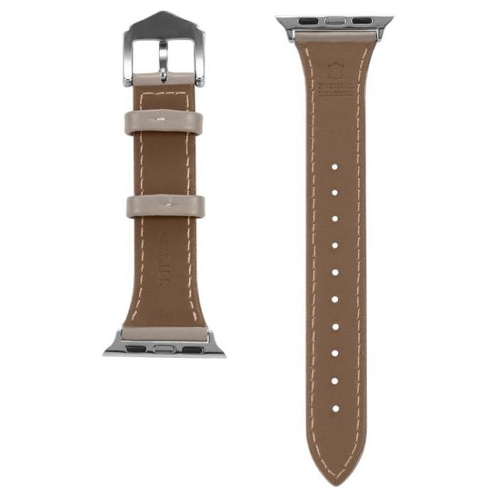 UTGATT1 - SPIGEN Armband Cyrill Kajuk Armband Apple Watch 4/5/6/7/8/SE (40/41 mm) - Cream