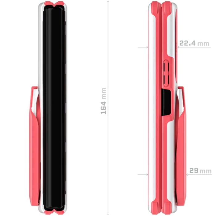 Ghostek - Ghostek EXEC Korthållare Skal Galaxy Z Fold 3 - Rosa