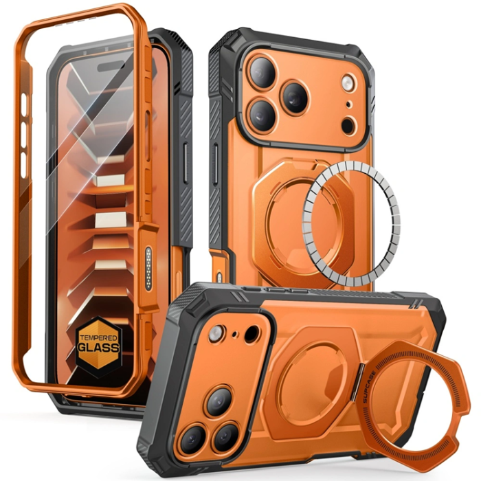 SupCase - SupCase Mobilskal för iPhone 18 Pro Max/17 Pro Max Magsafe Grip Pro - Coral