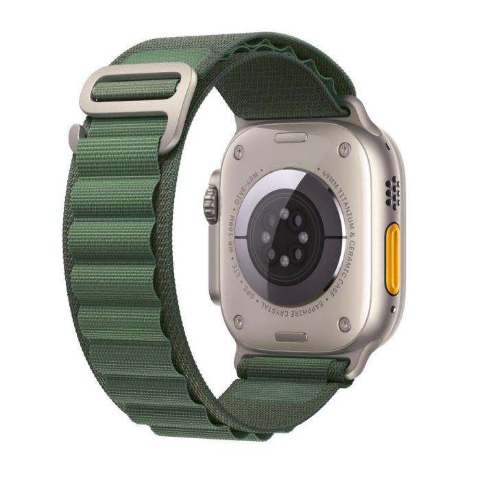 Tech-Protect - Tech-Protect Apple Watch 8/9/10/SE/Ultra 1/2 (44/45/46/49mm) Armband - Grön